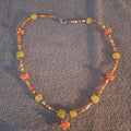 Brite Orange and Yellow Necklace