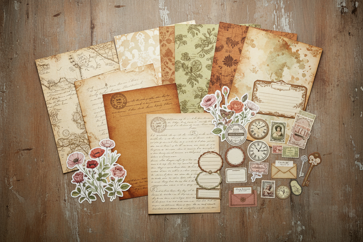 Junk Journal Sample Kit